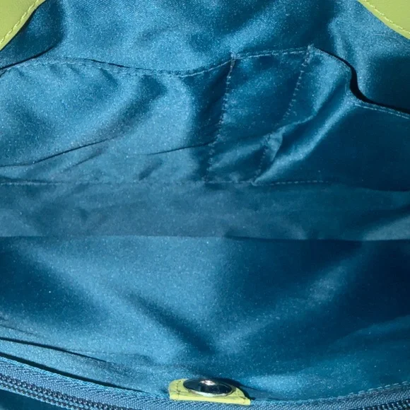 Coach Lime Green Signature Shoulder Bag - Picture 14 of 16